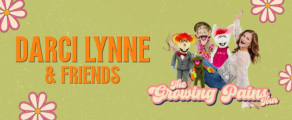 Darci Lynne: 2026 Growing Pains Tour Info Page Header