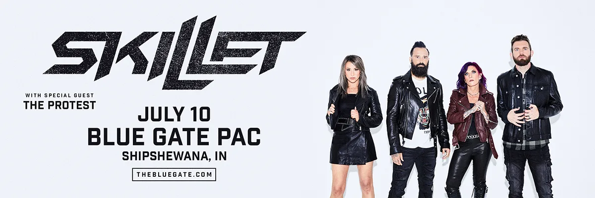 Skillet feat. The Protest - July 10, 2026 - Shipshewana, IN